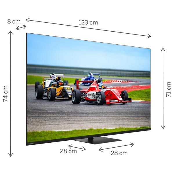 Thomson 55QG7C14 - Google TV 55" QLED Pro, 4K, 144 Hz, 4x HDMI, 3x USB