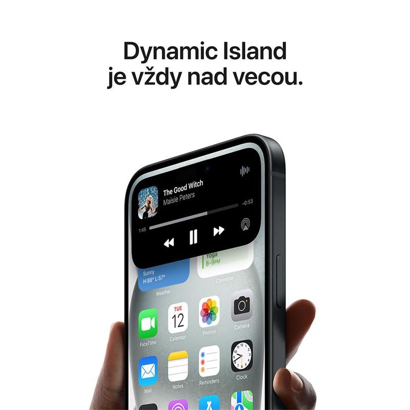 Apple iPhone 15, 128GB, fekete, bontott csomagolás Apple iPhone 15, 128GB, fekete, bontott csomagolás