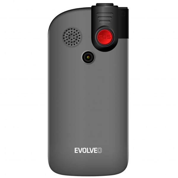 Evolveo EasyPhone FL, mobiltelefon időseknek töltőállvánnyal, ezüst