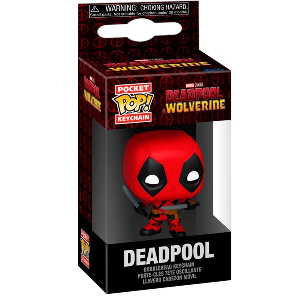 POP! Kulcstartó Deadpool & Wolverine: Deadpool (Marvel)