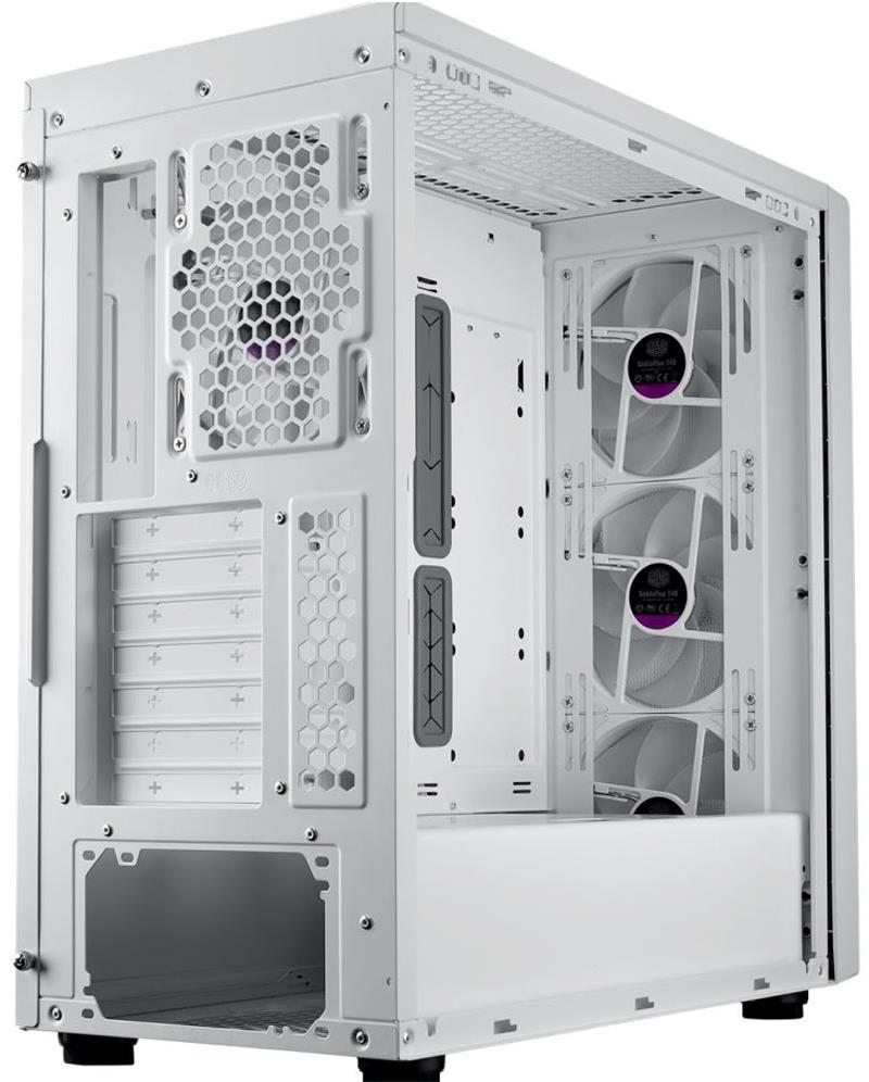 COOLER MASTER case MasterBox 600, ATX, Mid Tower, white COOLER MASTER case MasterBox 600, ATX, Mid Tower, white