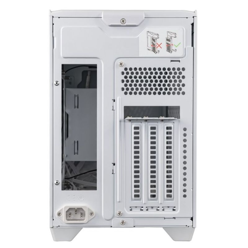 COOLER MASTER case MasterBox NR200P V2, mini-ITX, white COOLER MASTER case MasterBox NR200P V2, mini-ITX, white