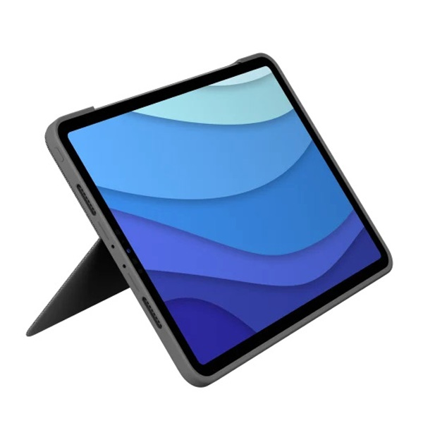 Logitech COMBO TOUCH iPad Pro (1., 2., 3, a 4. gen.), UK, szürke