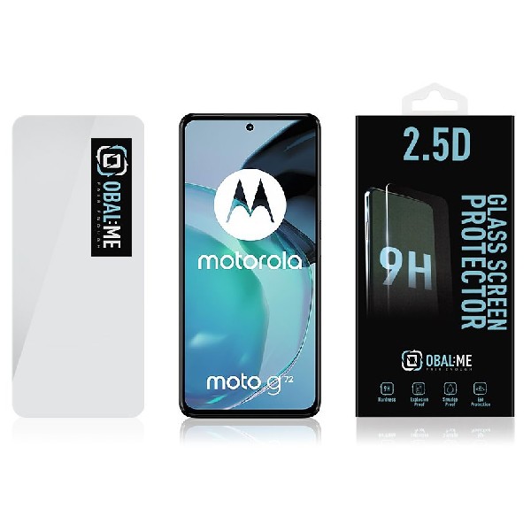 OBAL:ME 2.5D Edzett védőüveg Motorola G72 számára OBAL:ME 2.5D Edzett védőüveg Motorola G72 számára