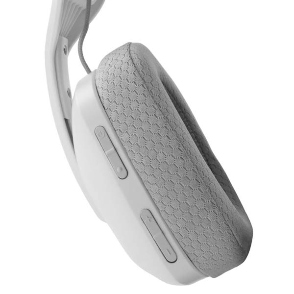 White Shark vezeték nélküli játékos fülhallgatók BUTTERFLY,  PC, PS4/5, MAC, fehér