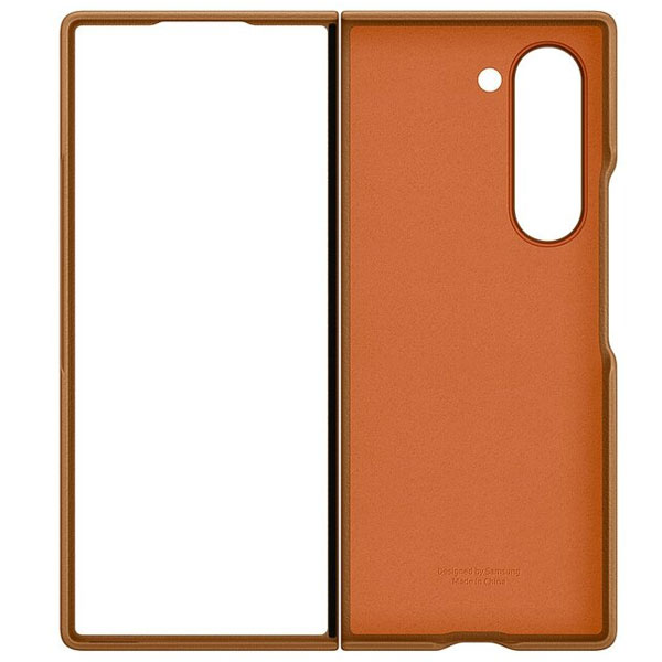 Hátlap Samsung KindSuit Galaxy Z Fold6, barna Hátlap Samsung KindSuit Galaxy Z Fold6, barna