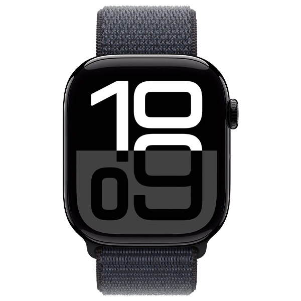 Apple Watch Series 10 GPS 46mm Fekete alumínium atrament lila sportszíjjal