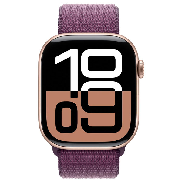 Apple Watch Series 10 GPS + Cellular 46mm Rózsaszín-arany alumínium sportszíjjal
