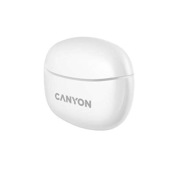 Canyon TWS-5 vezeték nélküli fejhallgató, fehér