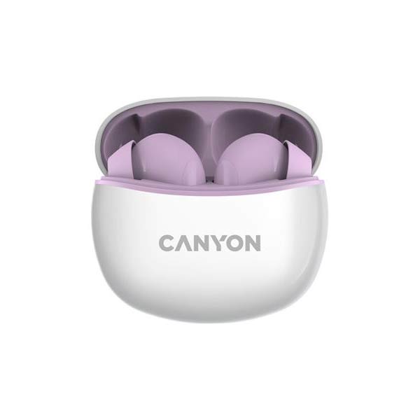Canyon TWS-5 vezeték nélküli fejhallgató, lila