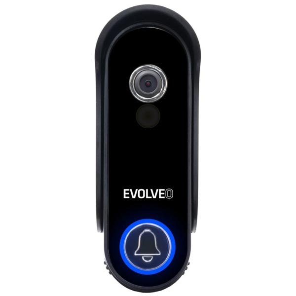 EVOLVEO DoorPhone W7, WiFi -s vezetékes otthoni videótelefon szett monitorral fekete