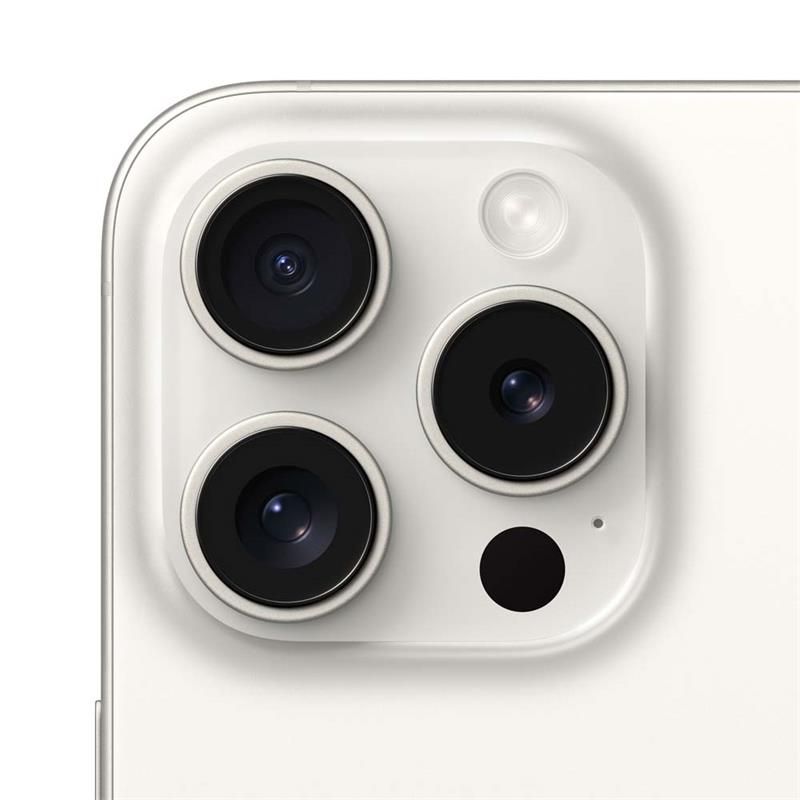 Apple iPhone 15 Pro 128GB, titán fehér, B osztály – használt, 12 hónap garancia Apple iPhone 15 Pro 128GB, titán fehér, B osztály – használt, 12 hónap garancia