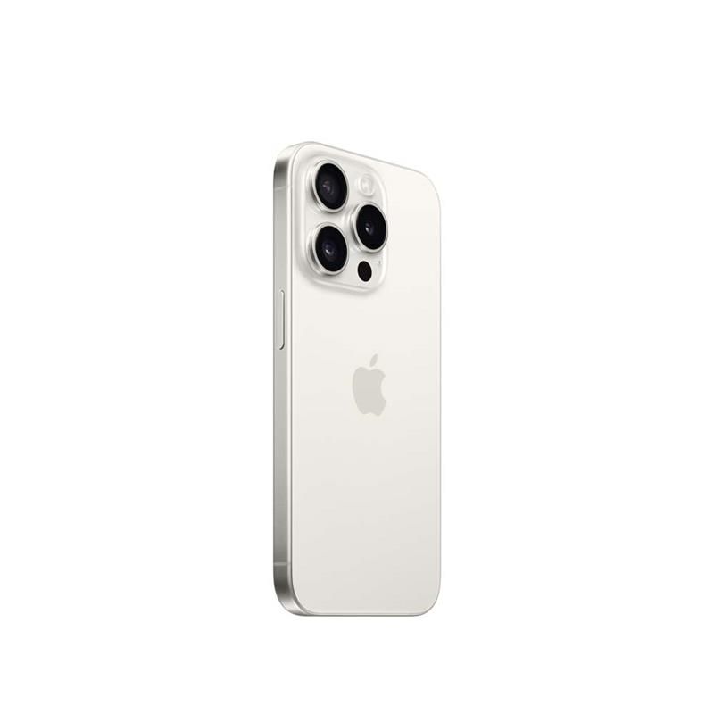 Apple iPhone 15 Pro 128GB, titán fehér, B osztály – használt, 12 hónap garancia Apple iPhone 15 Pro 128GB, titán fehér, B osztály – használt, 12 hónap garancia
