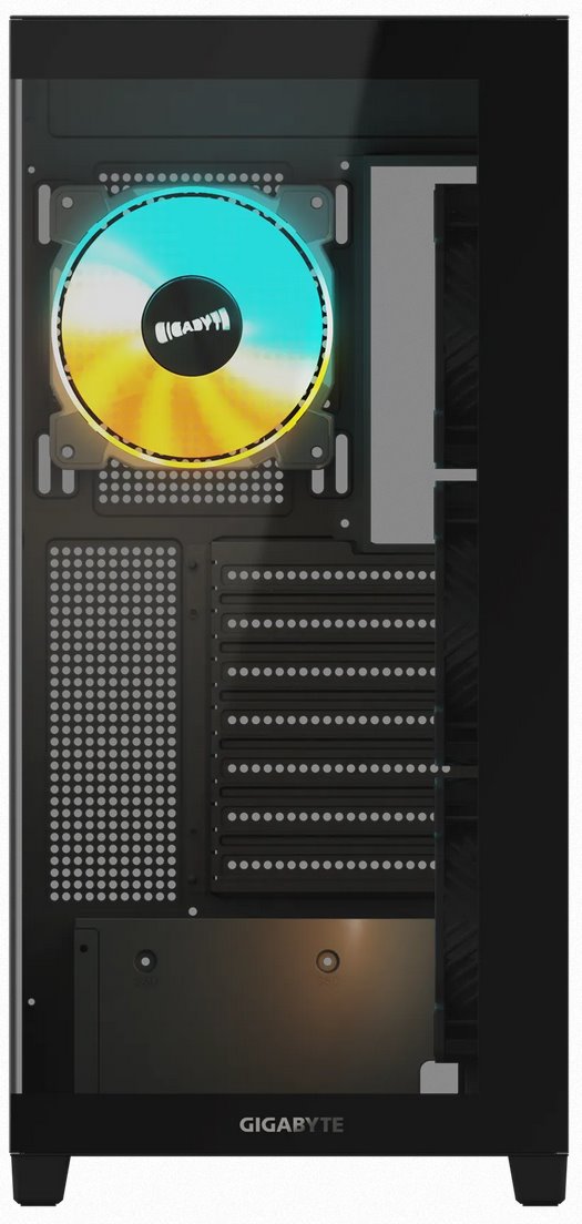 GIGABYTE case C500 PANORAMIC STEALTH, ATX, Mid Tower, black GIGABYTE case C500 PANORAMIC STEALTH, ATX, Mid Tower, black