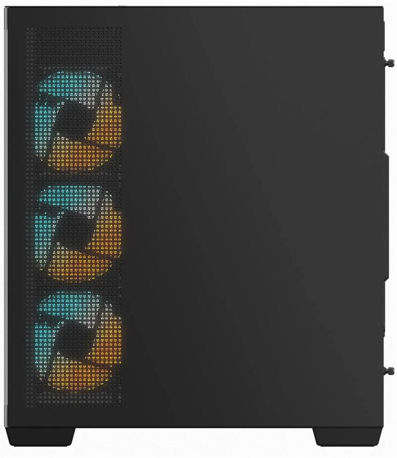 GIGABYTE case C500 PANORAMIC STEALTH, ATX, Mid Tower, black GIGABYTE case C500 PANORAMIC STEALTH, ATX, Mid Tower, black