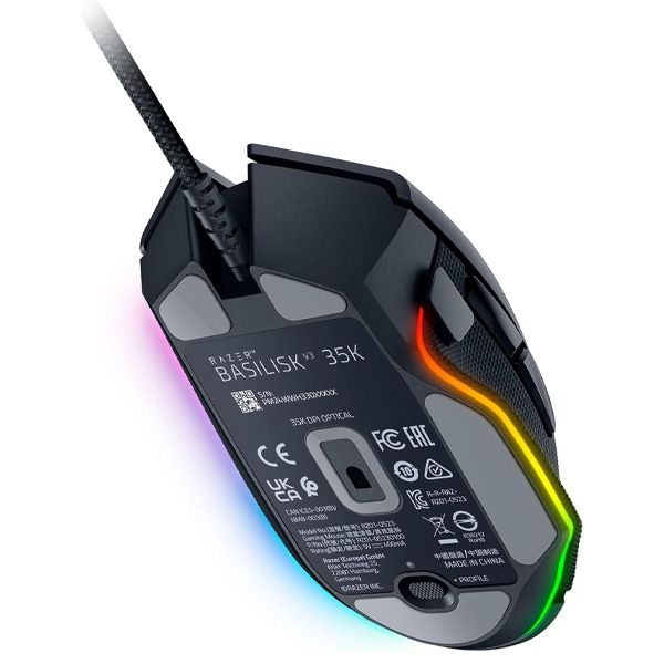 Razer Basilisk V3 35K, fekete