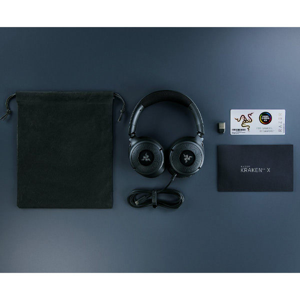 Razer Kraken V4 X, fekete