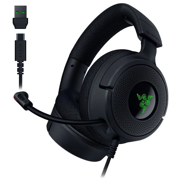 Razer Kraken V4 X, fekete