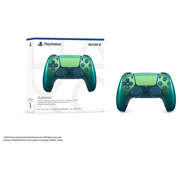 Vezeték nélküli vezérlő PlayStation 5 DualSense, chroma teal