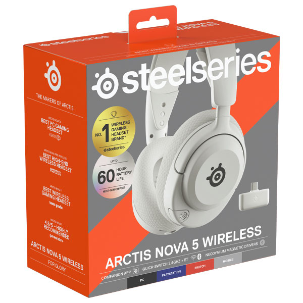Steelseries Arctis Nova 5 White