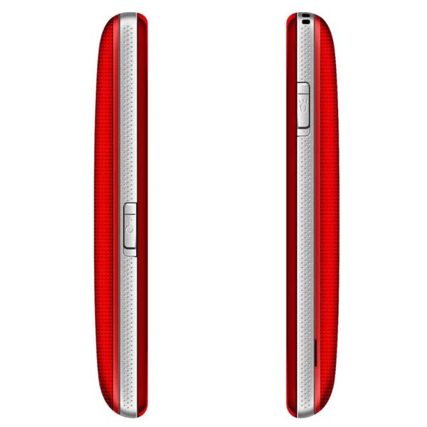 Evolveo EasyPhone, mobiltelefon időseknek töltőállvánnyal, piros