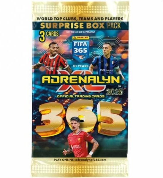 Focis kártyák Panini FIFA 365 2024/2025 Adrenalyn Ádventi naptár Surprise box Focis kártyák Panini FIFA 365 2024/2025 Adrenalyn Ádventi naptár Surprise box