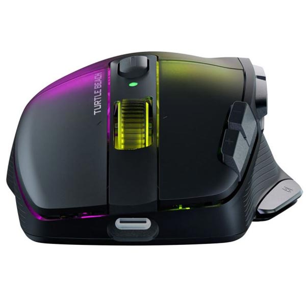 Turtle Beach Bundle vezeték nélküli játékos egér KONE XP Air és RGB töltőállomás Rapid, fekete