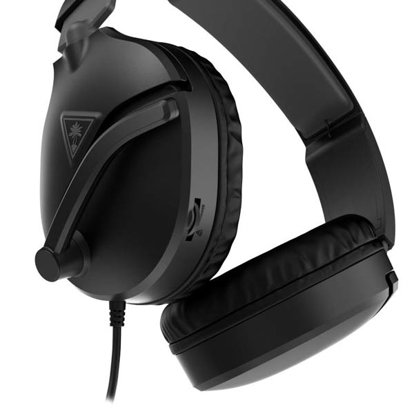 Turtle Beach játékos fülhallgató RECON 70PC, 3,5 mm, PC/PS4/5, Xbox One/Series X/S, Nintendo, fekete