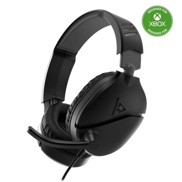 Turtle Beach játékos fülhallgató RECON 70X, 3,5 mm, Xbox One/series X/S, PC/PS4/5, Nintendo, fekete