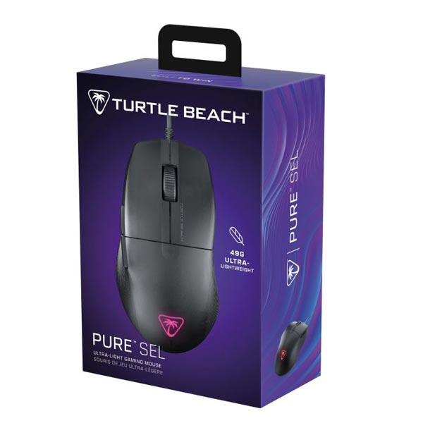 Turtle Beach Pure SEL játékos egér, 8.000 DPI, fekete