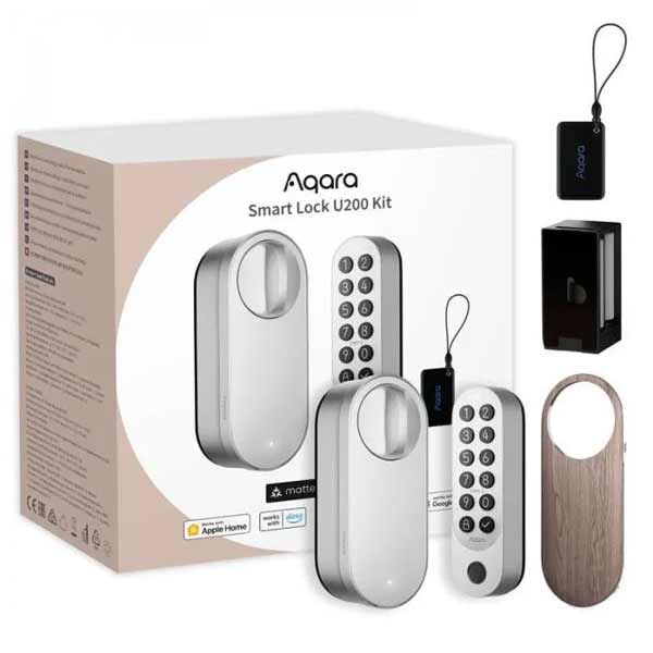 Aqara Smart Home ajtózár U200, ezüst