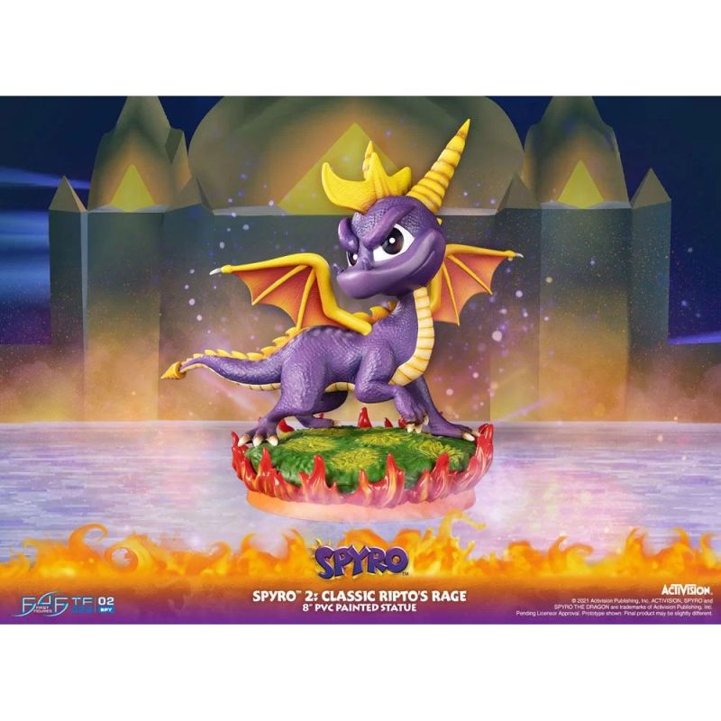 PVC Statue Classic Ripto Rage (Spyro 2)