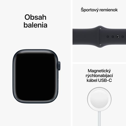 Apple Watch Series 8 GPS 45mm Midnight Aluminium Case, C osztály - használt, 12 hónap garancia Apple Watch Series 8 GPS 45mm Midnight Aluminium Case, C osztály - használt, 12 hónap garancia