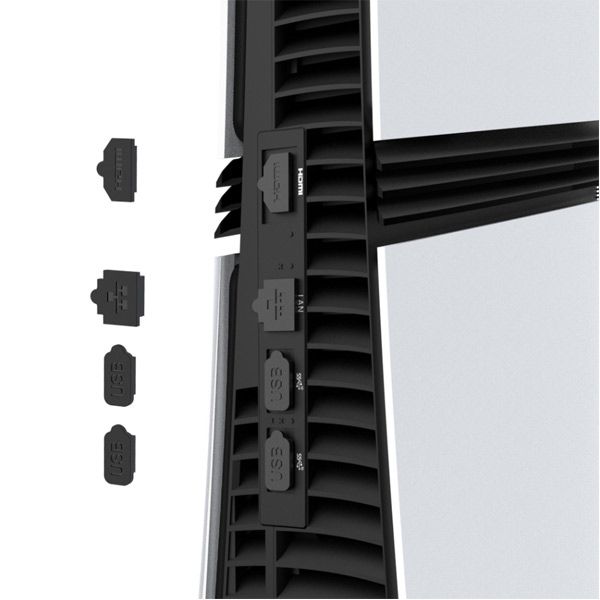 iPega P5R001 Porvédők és dugók PS5 Pro, Black