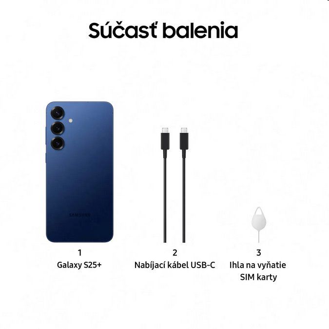 Samsung Galaxy S25+ 5G 12GB/256GB Navy/Sötétkék