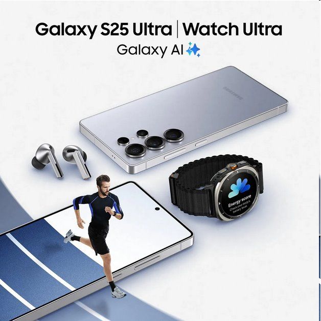 Samsung Galaxy S25 Ultra 5G 12GB/1TB Titanium Black/Fekete titán