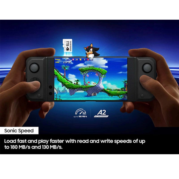 Samsung micro SDXC 128GB PRO Plus 'Sonic the Hedgedog' + SD adapter