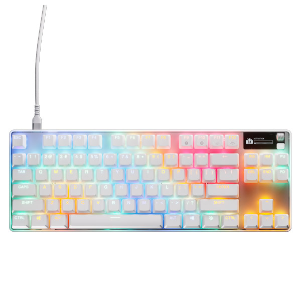 SteelSeries Apex Pro TKL Gen 3 US, fehér