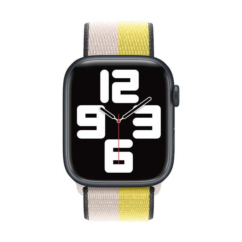 Apple Watch 45mm Oat Milk/Lemon Zest Sport Loop Apple Watch 45mm Oat Milk/Lemon Zest Sport Loop