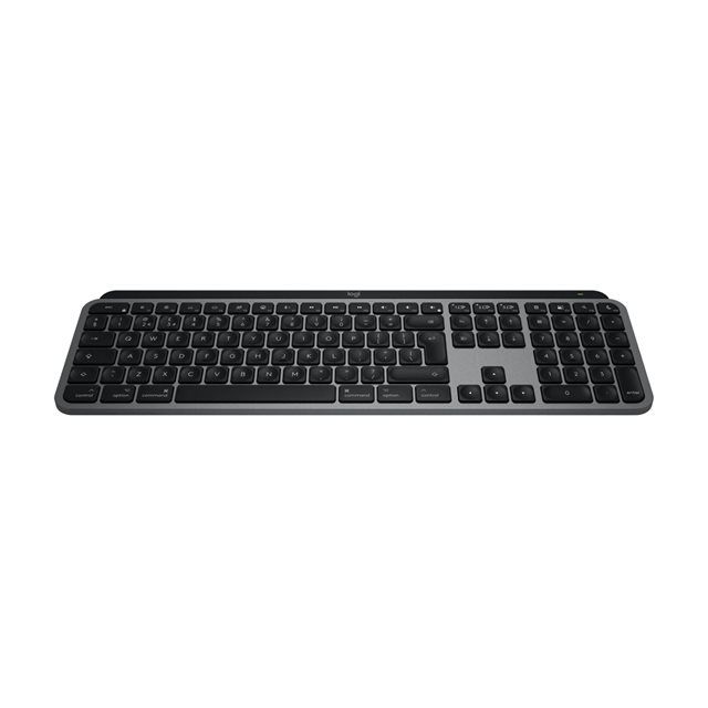 Logitech MX Keys S for MAC - vezeték nélküli háttérvilágított billentyűzet - US - kozmikus szürke