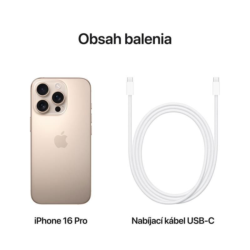 iPhone 16 Pro 128 GB szahara titán *Bontott*