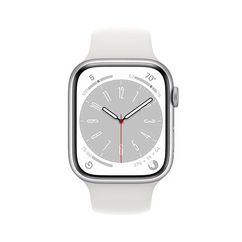 Apple Watch Series 8 GPS 45mm ezüst alumínium borítótok *C osztály* Apple Watch Series 8 GPS 45mm ezüst alumínium borítótok *C osztály*