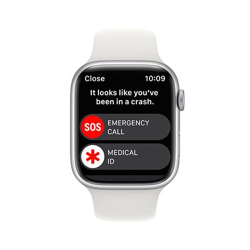 Apple Watch Series 8 GPS 45mm ezüst alumínium borítótok *C osztály* Apple Watch Series 8 GPS 45mm ezüst alumínium borítótok *C osztály*
