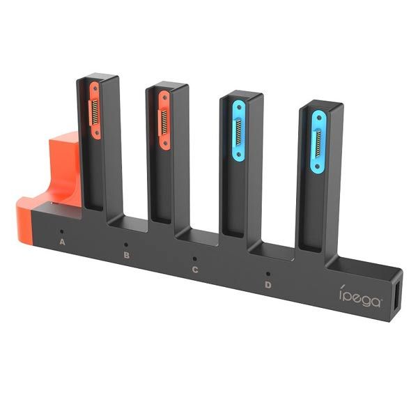 iPega SW2185 Töltőállomás JoyCon Vezérlőhöz Nintendo Switch 2, fekete iPega SW2185 Töltőállomás JoyCon Vezérlőhöz Nintendo Switch 2, fekete
