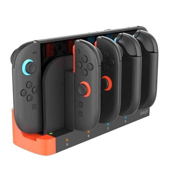 iPega SW2185 Töltőállomás JoyCon Vezérlőhöz Nintendo Switch 2, fekete iPega SW2185 Töltőállomás JoyCon Vezérlőhöz Nintendo Switch 2, fekete