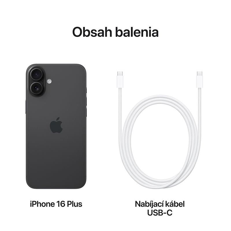 iPhone 16 Plus 128 GB fekete *A osztály* iPhone 16 Plus 128 GB fekete *A osztály*