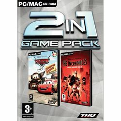 2 in 1 Game Pack: Cars: Radiator Springs Adventures + The Incredibles: When Danger Calls az pgs.hu