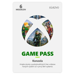 Xbox Game Pass 6 havi előfizetés