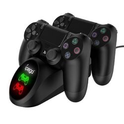 iPega 9180 Duális töltőállomás PS4 DualShock számára iPega 9180 Duális töltőállomás PS4 DualShock számára az pgs.hu