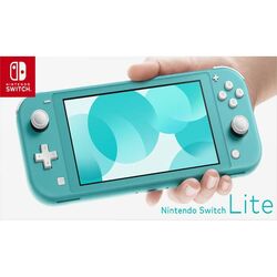 Nintendo Switch Lite, turquoise - BAZÁR (használt) az pgs.hu